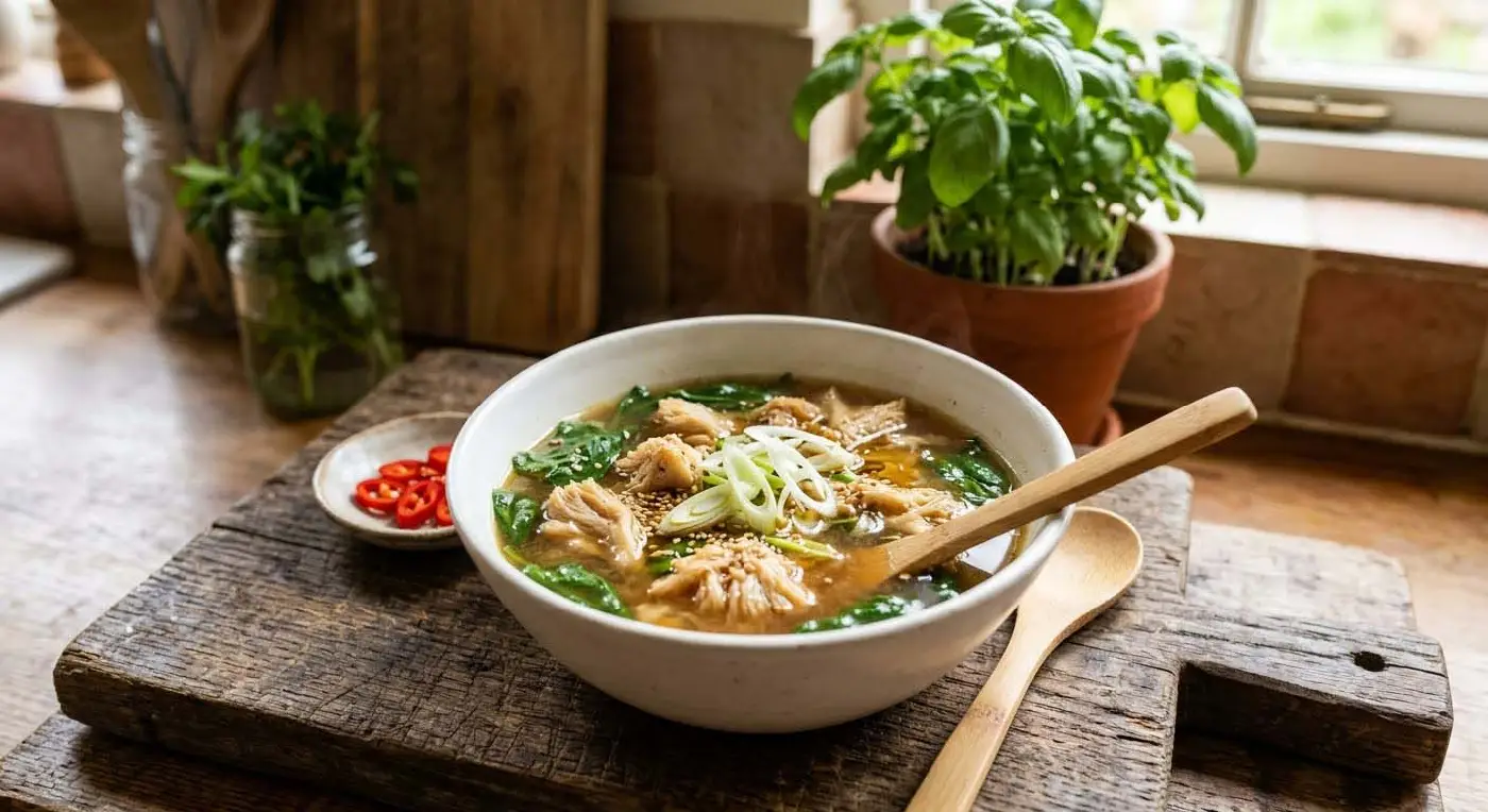 Lion's Mane and Miso Soup